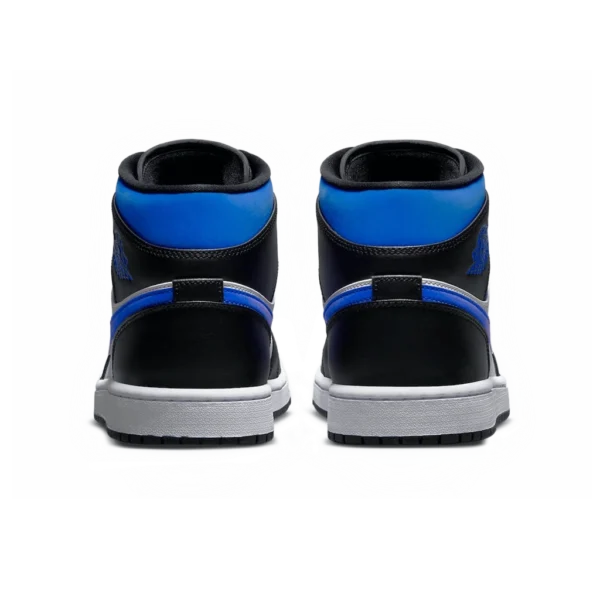 ⁦Air Jordan 1 Mid Racer Blue White Black⁩ – תמונה ⁦3⁩