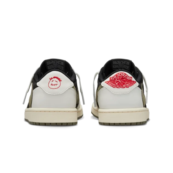 ⁦Air Jordan 1 Low x Travis Scott Medium Olive⁩ – תמונה ⁦3⁩