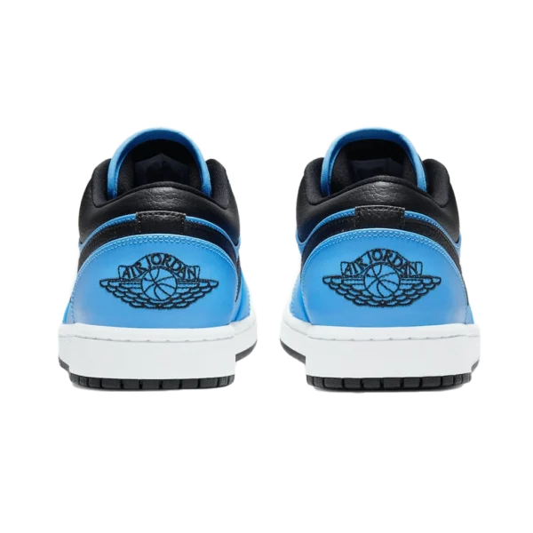⁦Air Jordan 1 Low University Blue Black White⁩ – תמונה ⁦3⁩