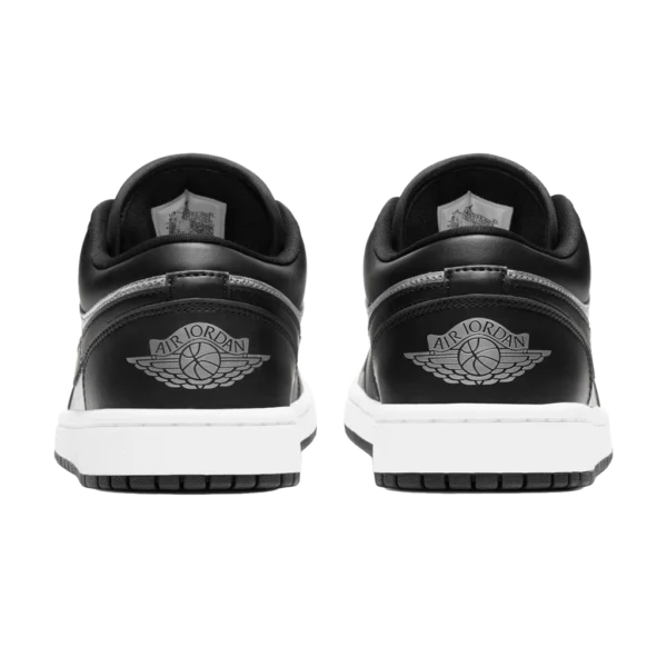 ⁦Air Jordan 1 Low SE Black Metallic Silver White⁩ – תמונה ⁦3⁩