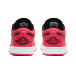 ⁦Air Jordan 1 Low “Siren Red” Siren Red Black White⁩ – תמונה ⁦3⁩