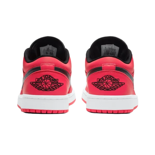 ⁦Air Jordan 1 Low “Siren Red” Siren Red Black White⁩ – תמונה ⁦3⁩