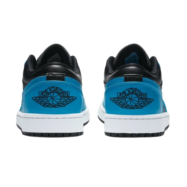 ⁦Air Jordan 1 Low Laser Blue Black White⁩ – תמונה ⁦3⁩