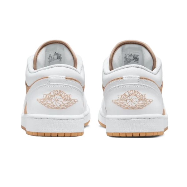 ⁦Air Jordan 1 Low White Hemp Gum Yellow⁩ – תמונה ⁦3⁩