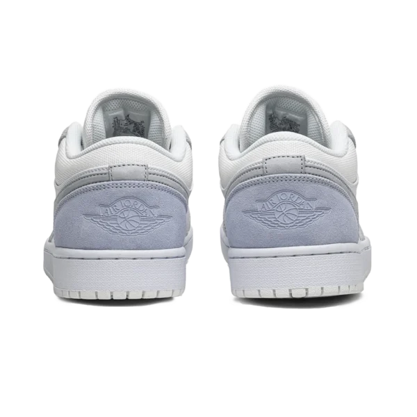 ⁦Air Jordan 1 Low Sky "Paris" White Sky Grey Football Grey⁩ – תמונה ⁦3⁩