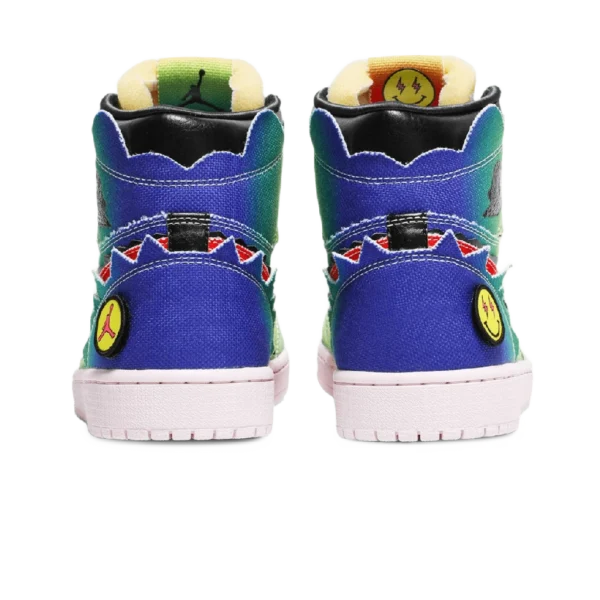 ⁦Jordan 1 Retro High x J Balvin Colores Y Vibras⁩ – תמונה ⁦3⁩