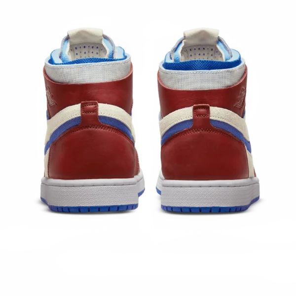 ⁦Air Jordan 1 High Zoom CMFT Team Red Sail Hyper Royal⁩ – תמונה ⁦3⁩