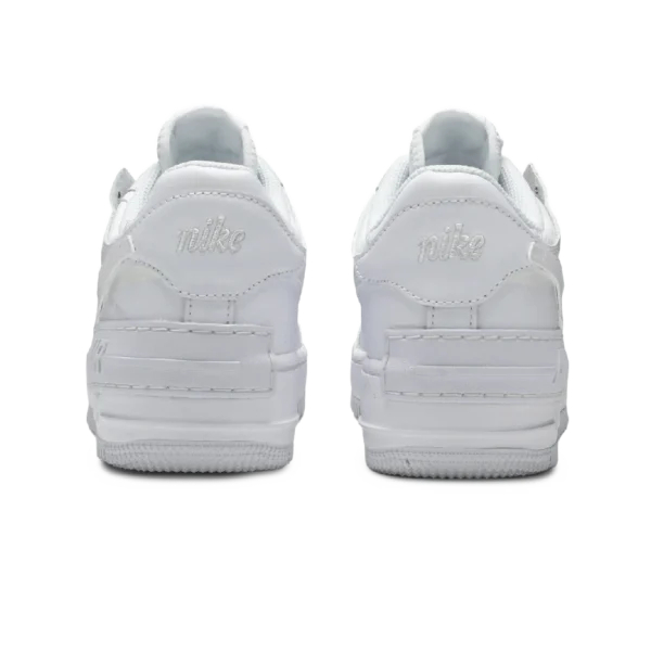 ⁦Nike Air Force 1 Shadow Triple White⁩ – תמונה ⁦3⁩