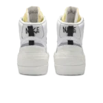 ⁦Nike Blazer Mid x Sacai White Grey⁩ – תמונה ⁦3⁩
