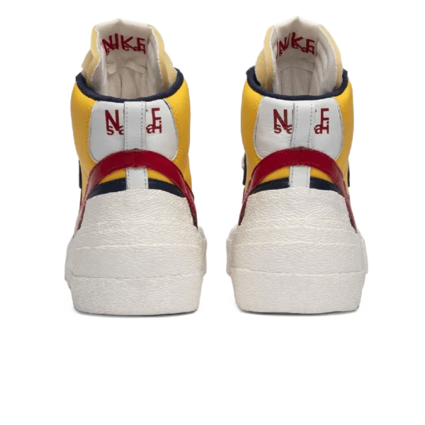 ⁦Nike Blazer Mid x Sacai Maize Navy⁩ – תמונה ⁦3⁩
