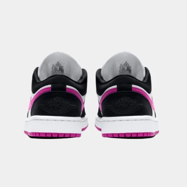 ⁦Air Jordan 1 Low Black Cactus Flower White⁩ – תמונה ⁦3⁩