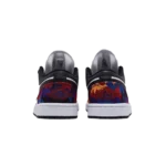 ⁦Air Jordan 1 Low "Nothing But Net" White Dark Obsidian Team Red⁩ – תמונה ⁦3⁩