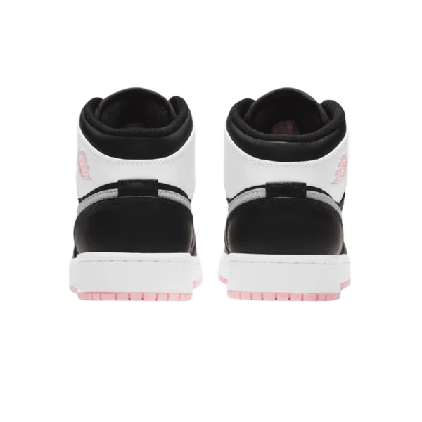 ⁦Air Jordan 1 Mid Arctic Punch Black White⁩ – תמונה ⁦3⁩