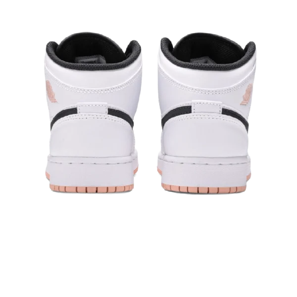 ⁦Air Jordan 1 Mid White Arctic Orange⁩ – תמונה ⁦3⁩