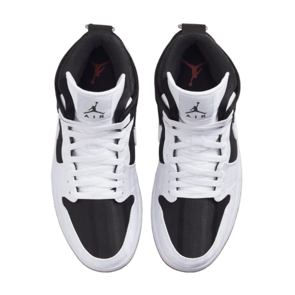 ⁦Air Jordan 1 Mid SE Utility White Black Gym Red⁩ – תמונה ⁦4⁩