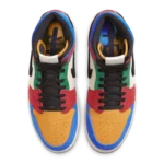 ⁦Air Jordan 1 Mid Fearless “Blue the Great”⁩ – תמונה ⁦4⁩