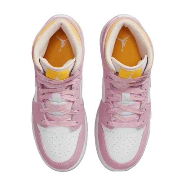 ⁦Air Jordan 1 Mid Arctic Pink⁩ – תמונה ⁦4⁩