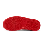 ⁦Air Jordan 1 Mid Habanero Red White⁩ – תמונה ⁦4⁩