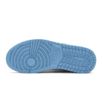 ⁦Air Jordan 1 Mid "UNC" White Carolina Blue⁩ – תמונה ⁦4⁩