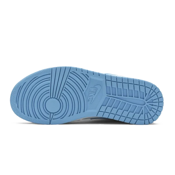 ⁦Air Jordan 1 Mid "UNC" White Carolina Blue⁩ – תמונה ⁦4⁩