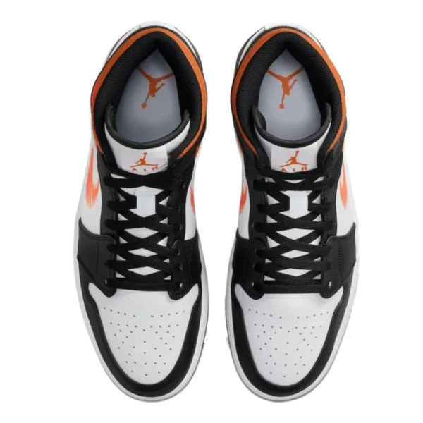 ⁦Air Jordan 1 Mid Zig Zag Swoosh⁩ – תמונה ⁦4⁩