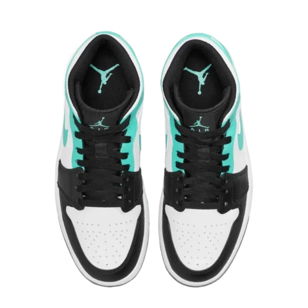 ⁦Air Jordan 1 Mid Island Green⁩ – תמונה ⁦4⁩