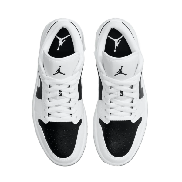 ⁦Air Jordan 1 Low "Panda" White Black⁩ – תמונה ⁦4⁩