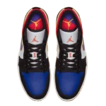 ⁦Air Jordan 1 Low "Rivals" Royal Crimson Gold Purple Black⁩ – תמונה ⁦4⁩