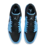 ⁦Air Jordan 1 Low University Blue Black White⁩ – תמונה ⁦4⁩