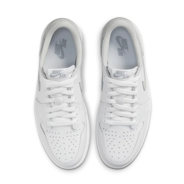 ⁦Air Jordan 1 Low Og Particle Grey White⁩ – תמונה ⁦4⁩