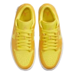 ⁦Air Jordan 1 Low Yellow Strike White Pollen⁩ – תמונה ⁦4⁩