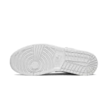 ⁦Air Jordan 1 Low Sky "Paris" White Sky Grey Football Grey⁩ – תמונה ⁦4⁩