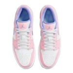 ⁦Air Jordan 1 Low Arctic Punch Purple Pulse White⁩ – תמונה ⁦4⁩