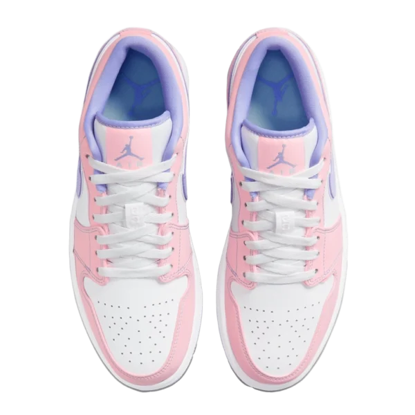⁦Air Jordan 1 Low Arctic Punch Purple Pulse White⁩ – תמונה ⁦4⁩