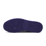 ⁦Air Jordan 1 Low Court Purple Black White⁩ – תמונה ⁦4⁩