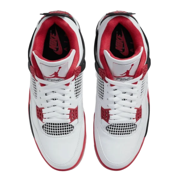 ⁦Air Jordan 4 Retro Fire Red⁩ – תמונה ⁦4⁩