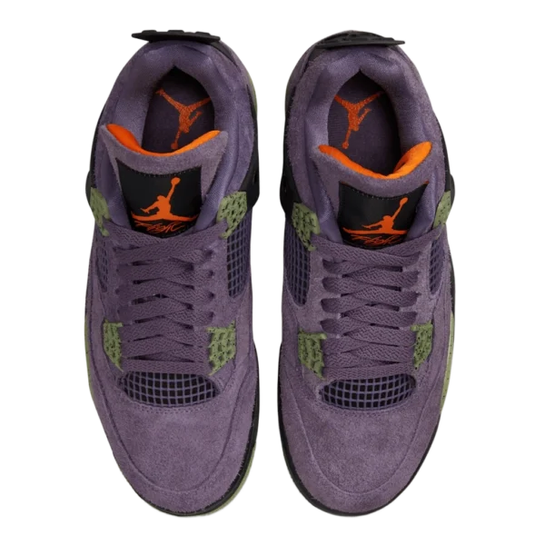 ⁦Air Jordan 4 Canyon Purple⁩ – תמונה ⁦4⁩