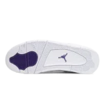 ⁦Air Jordan 4 Retro Metallic Purple⁩ – תמונה ⁦4⁩