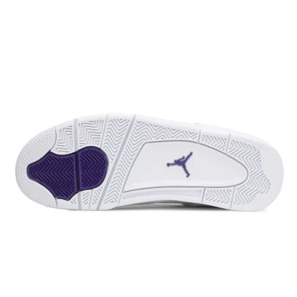 ⁦Air Jordan 4 Retro Metallic Purple⁩ – תמונה ⁦4⁩