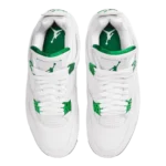 ⁦Air Jordan 4 Retro Metallic Green⁩ – תמונה ⁦4⁩