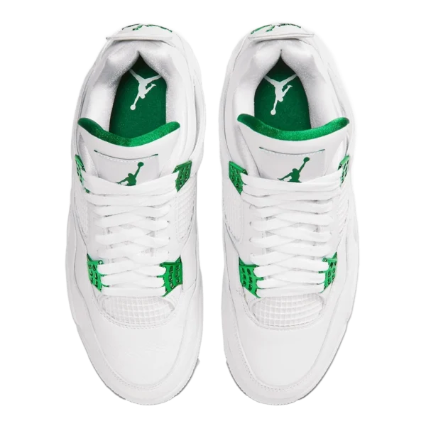 ⁦Air Jordan 4 Retro Metallic Green⁩ – תמונה ⁦4⁩