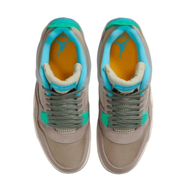 ⁦Air Jordan 4 Retro x Union LA "Taupe Haze"⁩ – תמונה ⁦4⁩