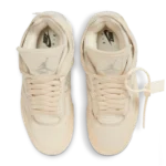⁦Air Jordan 4 Retro Off-White Sail⁩ – תמונה ⁦4⁩