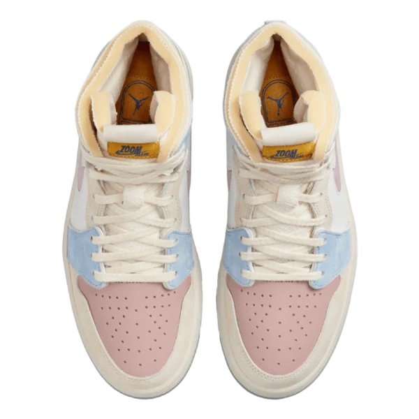 ⁦Air Jordan 1 Zoom Air Comfort High Pink Oxford Plum Fog⁩ – תמונה ⁦4⁩