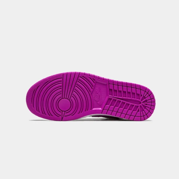 ⁦Air Jordan 1 Low Black Cactus Flower White⁩ – תמונה ⁦4⁩