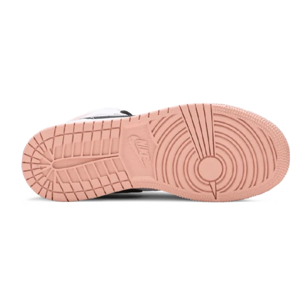 ⁦Air Jordan 1 Mid White Arctic Orange⁩ – תמונה ⁦4⁩