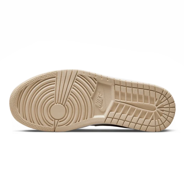 ⁦Air Jordan 1 Mid SE Cream Dark Chocolate⁩ – תמונה ⁦5⁩