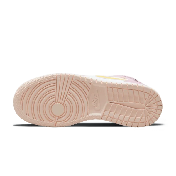 ⁦Air Jordan 1 Mid Arctic Pink⁩ – תמונה ⁦5⁩