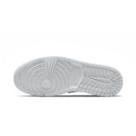 ⁦Air Jordan 1 Mid SE Bright Citrus White⁩ – תמונה ⁦5⁩