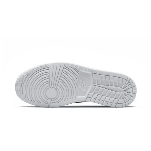 ⁦Air Jordan 1 Mid SE Bright Citrus White⁩ – תמונה ⁦5⁩
